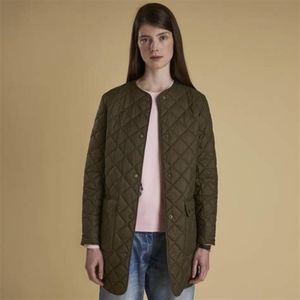 Barbour Quilted Skirden Jacket Coat Rain